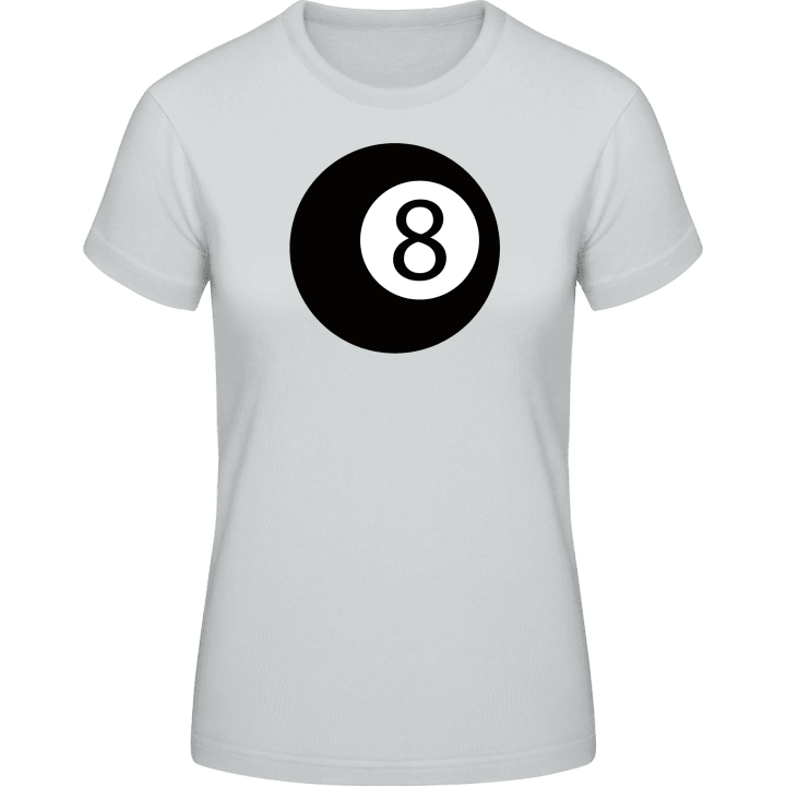 Black Eight Frauen T-Shirt contain pic