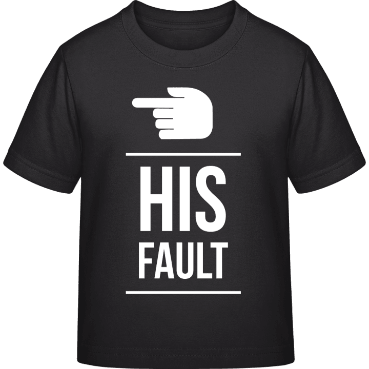 His Fault right Kinder T-Shirt 0 image