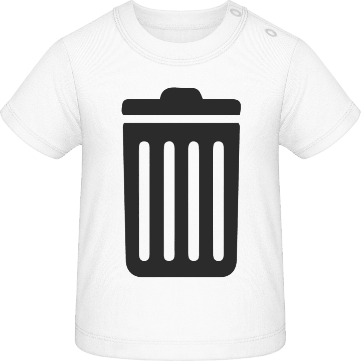 Trash Garbage Logo Maglietta bambino contain pic