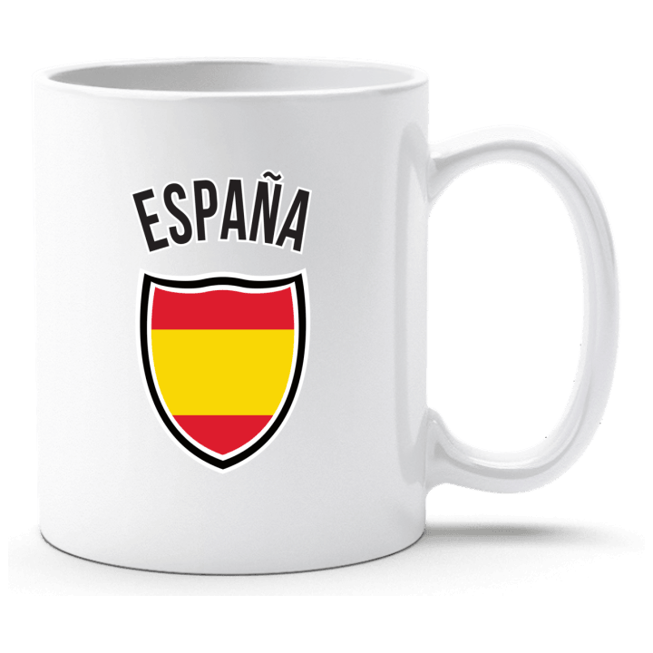 Espana Flag Shield Beker contain pic