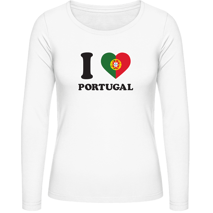 I Love Portugal Vrouwen Lange Mouw Shirt 0 image