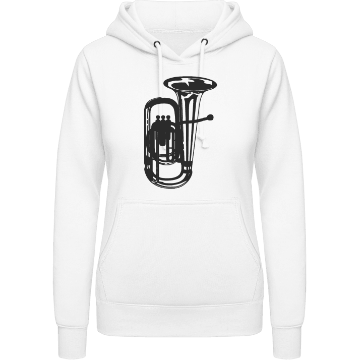 Trumpet Instrument Felpa con cappuccio da donna 0 image