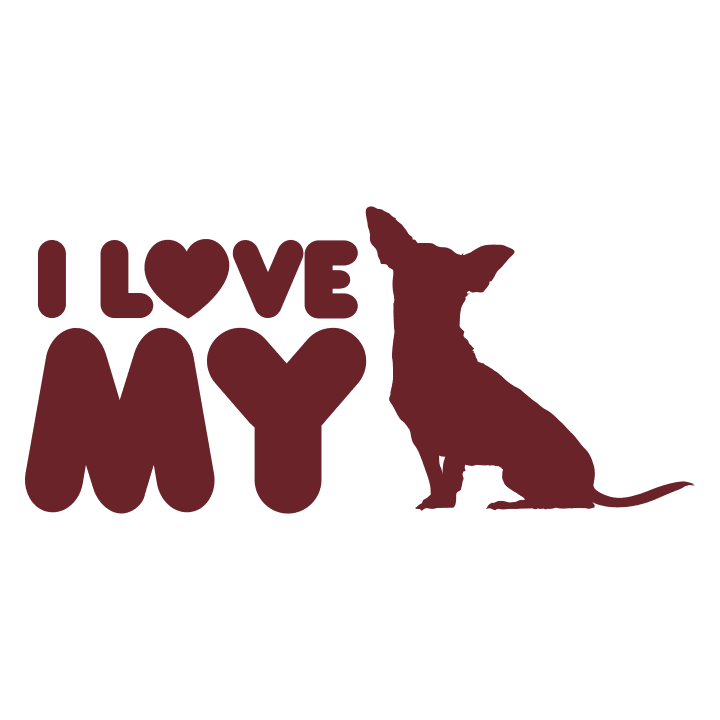 I Love My Chihuahua Camiseta de mujer 0 image