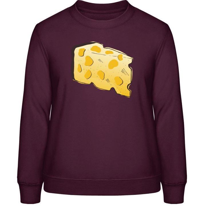 Cheese Women Sweatshirt contain pic
