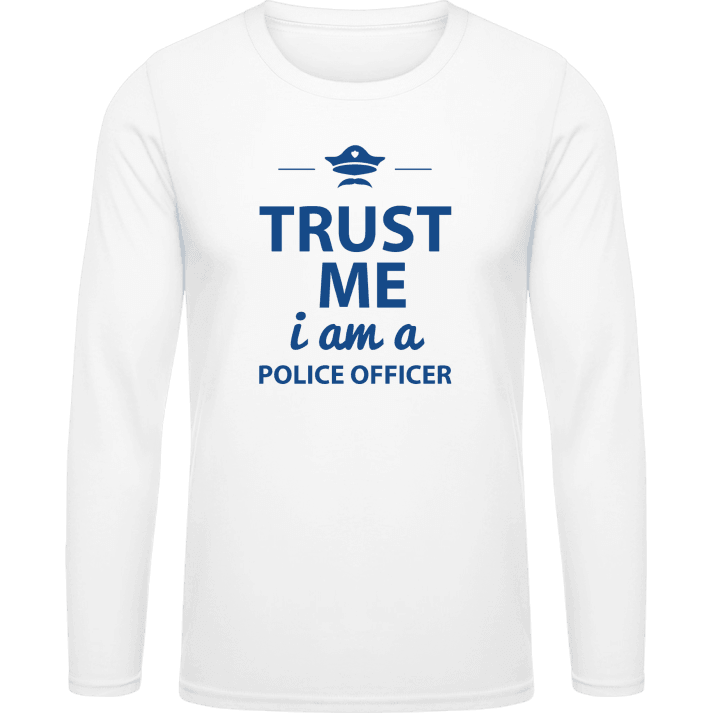 Trust Me I´m Policeman T-shirt à manches longues contain pic