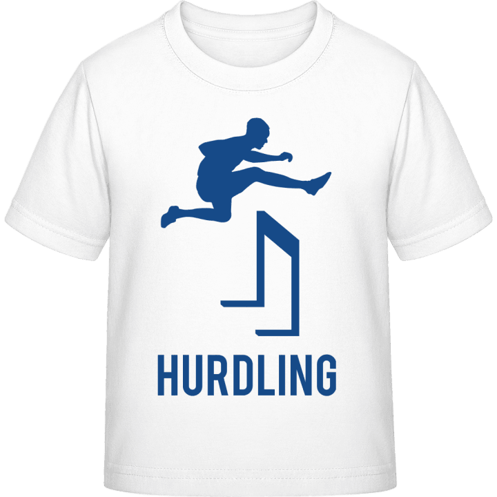 Hurdling Camiseta infantil contain pic