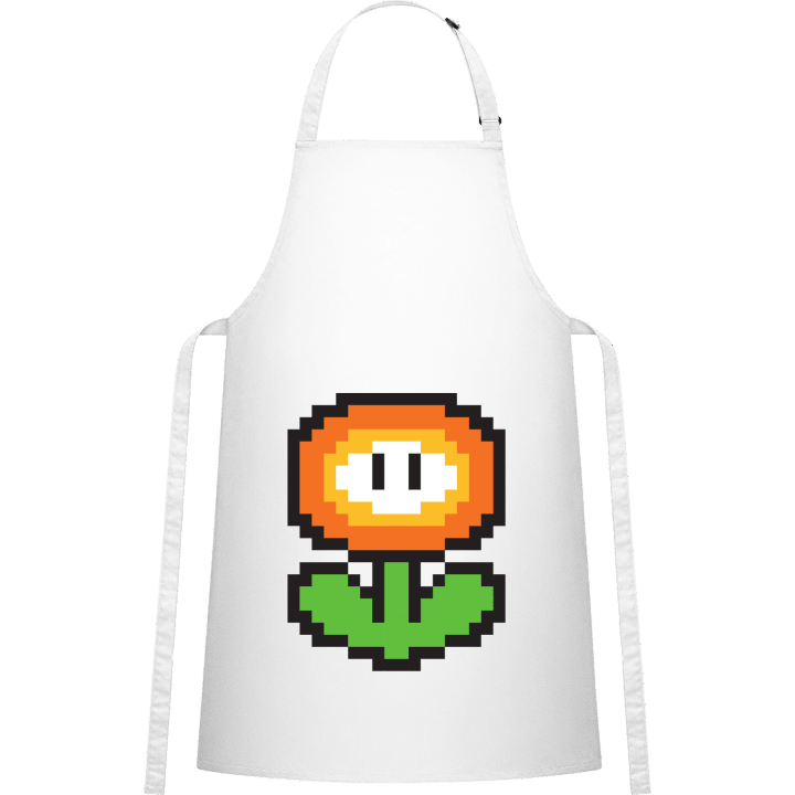 Pixel Flower Character Forklæde til madlavning 0 image
