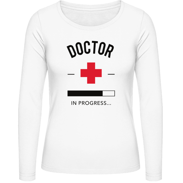 Doctor loading Vrouwen Lange Mouw Shirt contain pic