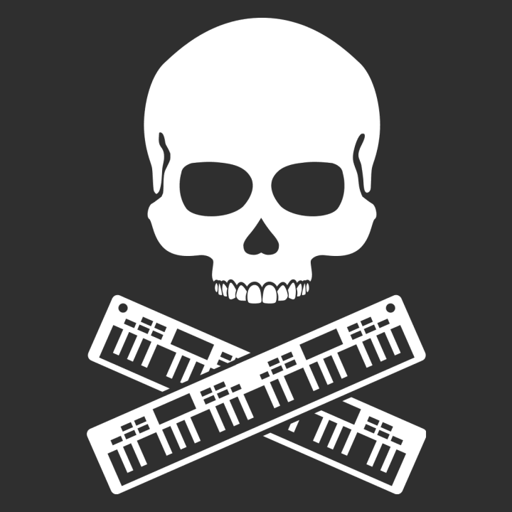 Keyboarder Skull Sweat à capuche pour enfants 0 image