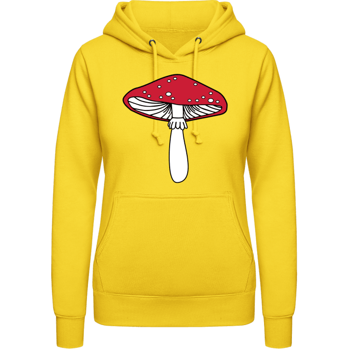 Red Mushroom Sudadera con capucha para mujer 0 image
