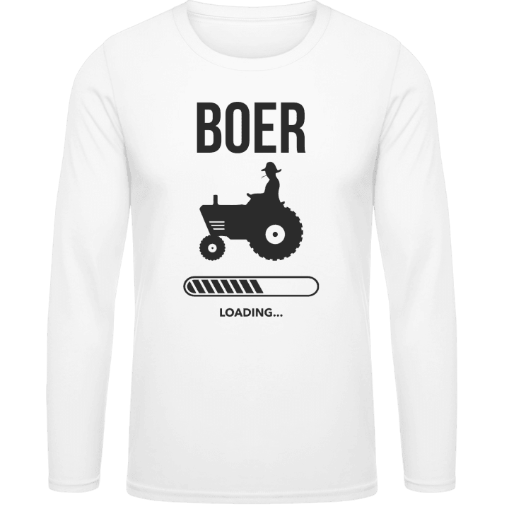 Boer Loading T-shirt à manches longues contain pic