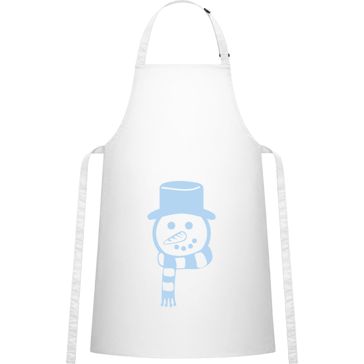 Snowman Icon Kitchen Apron 0 image