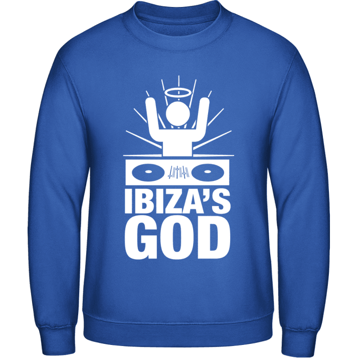 Ibiza's God Sweatshirt contain pic