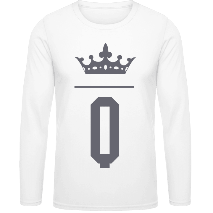 Q Letter Long Sleeve Shirt 0 image