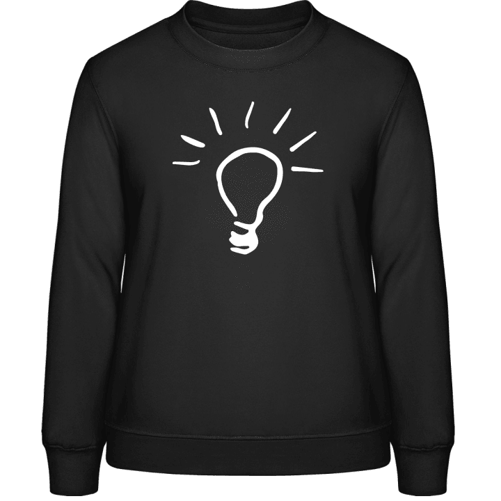 Light Bulb Frauen Sweatshirt contain pic
