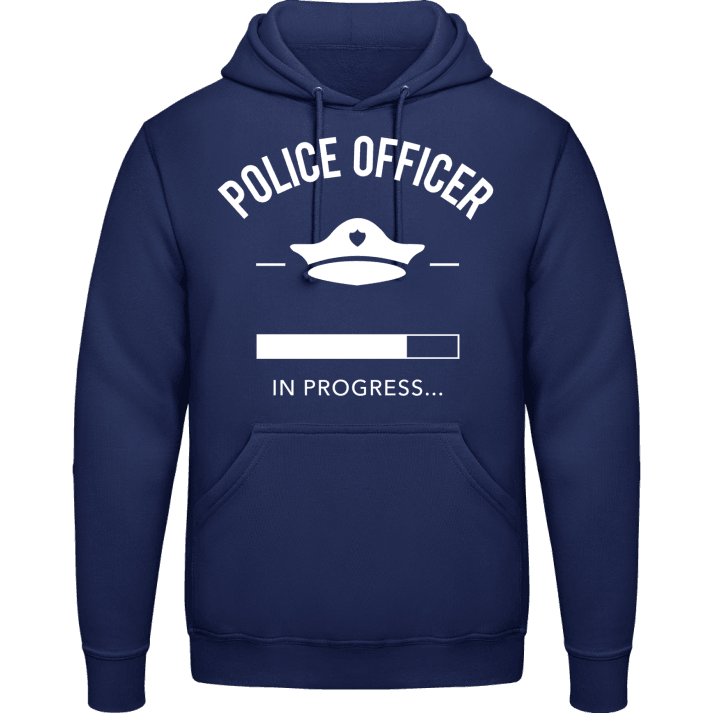 Police Officer in Progress Hoodie contain pic