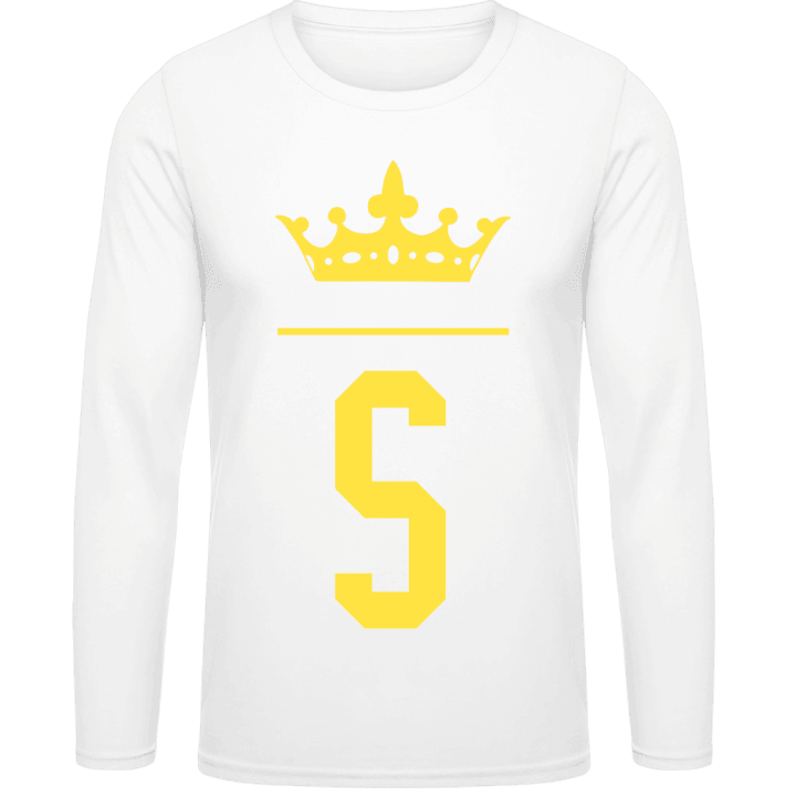 S Initial Royal Long Sleeve Shirt 0 image