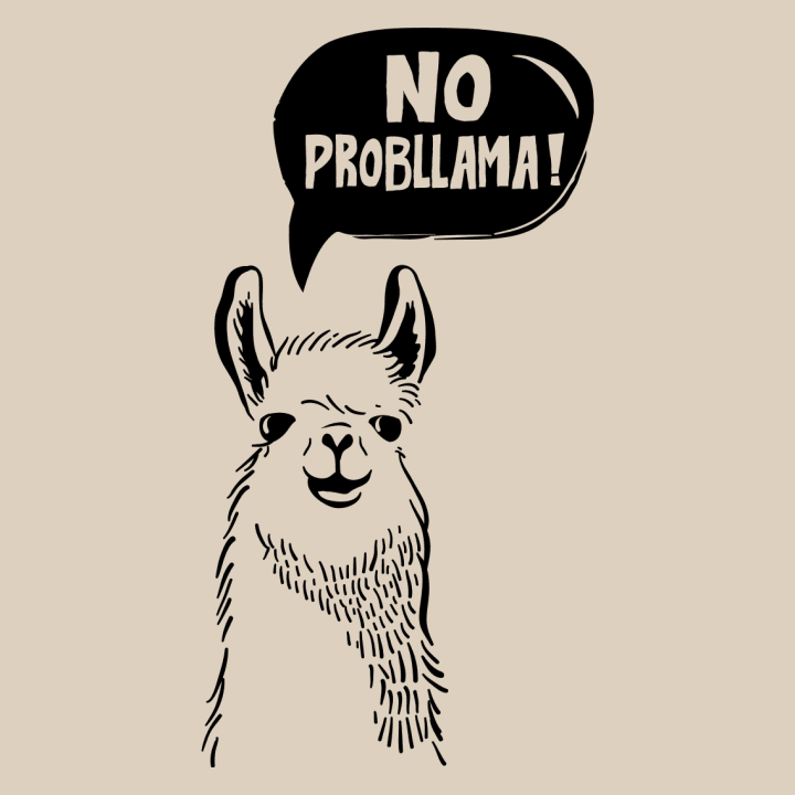 No Probllama Llama T-skjorte 0 image