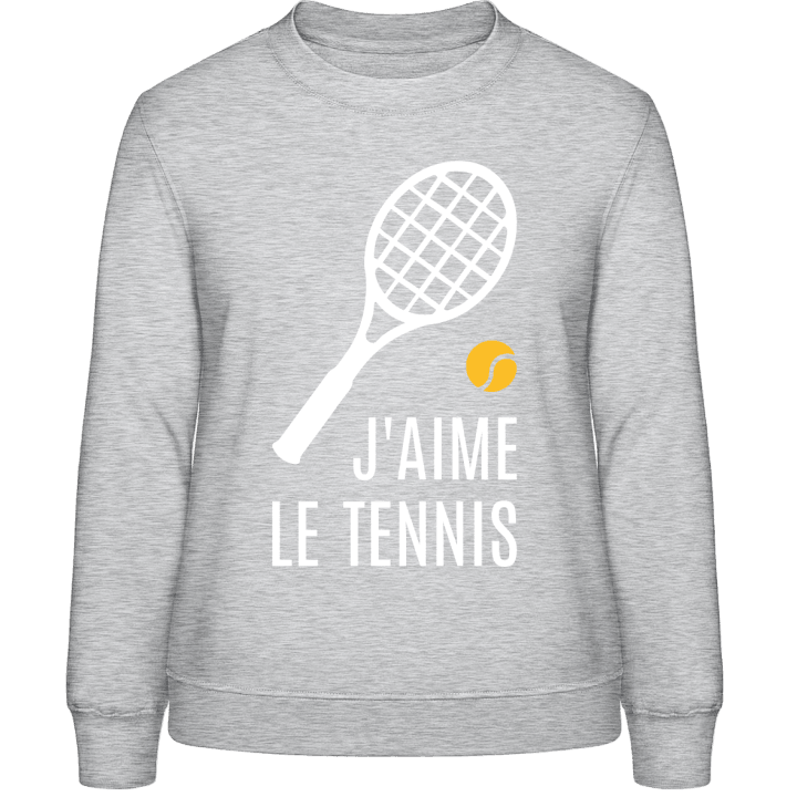 J'aime le tennis Sweat-shirt pour femme contain pic