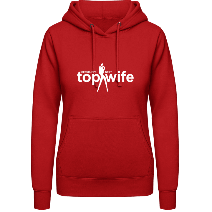 Top Wife Vrouwen Hoodie contain pic