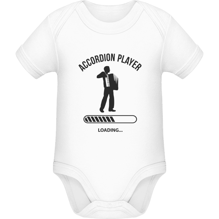 Accordion Player Loading Baby Romper contain pic