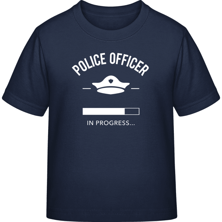 Police Officer in Progress T-skjorte for barn 0 image