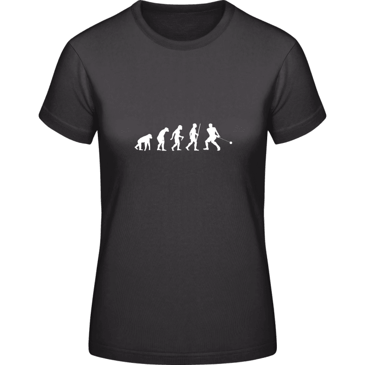 Hammer Throw Evolution Frauen T-Shirt contain pic
