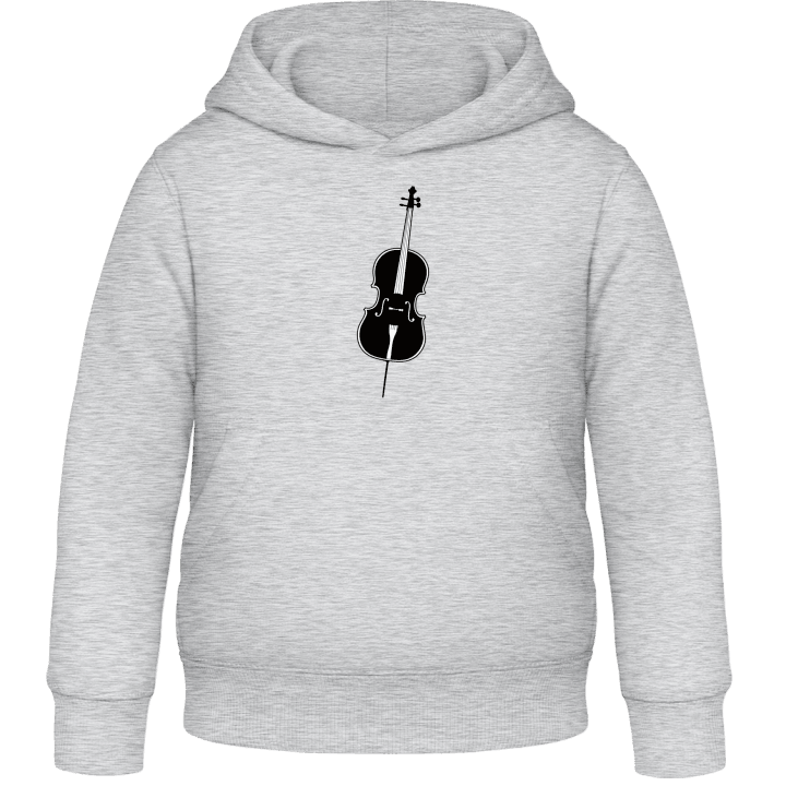 Cello Outline Barn Hoodie contain pic