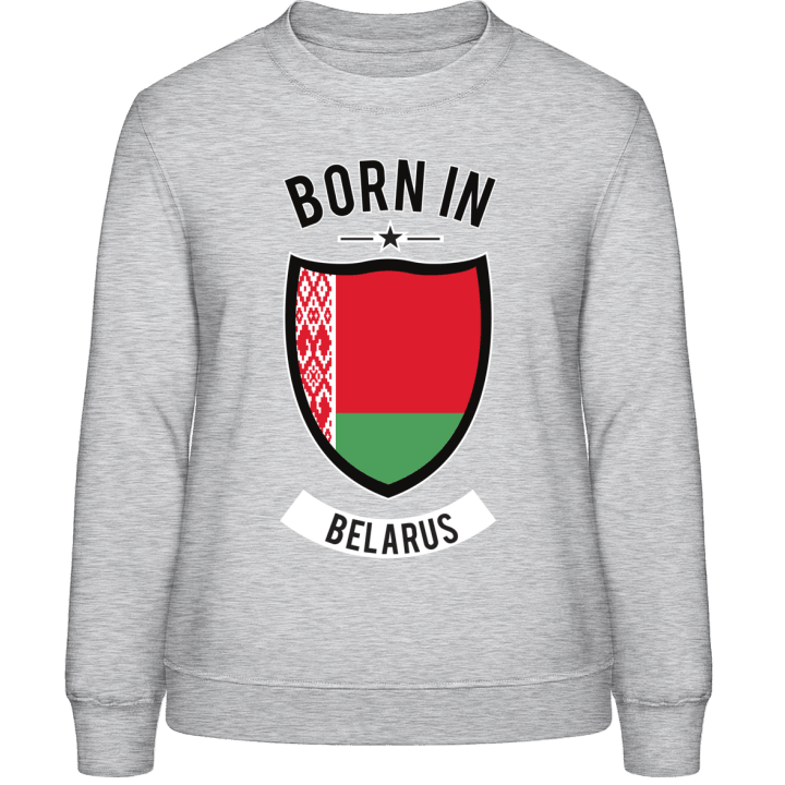 Born in Belarus Sudadera de mujer 0 image