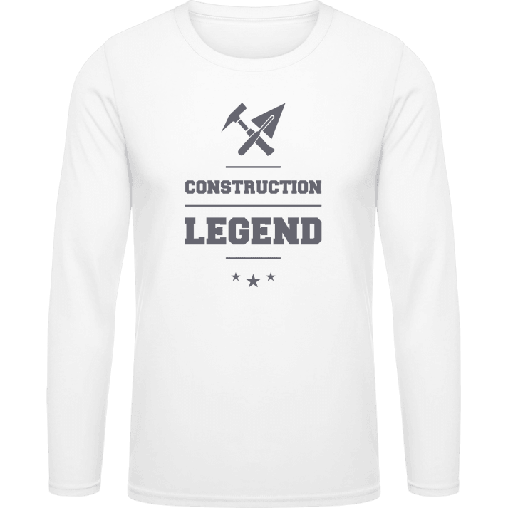 Construction Legend Shirt met lange mouwen contain pic