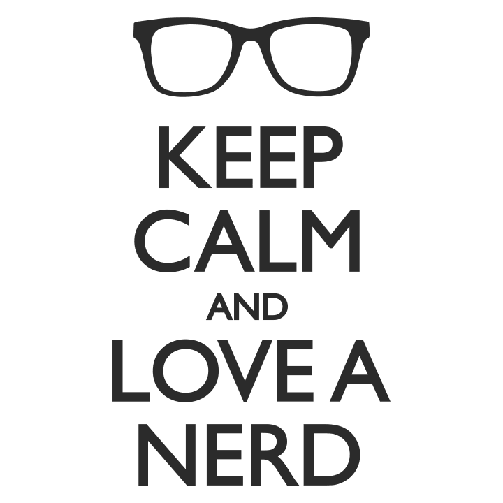 Keep Calm And Love A Nerd Stofftasche 0 image