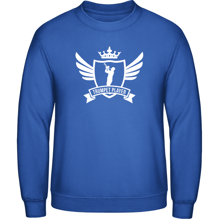 Trumpet Player Winged Sweatshirt contain pic
