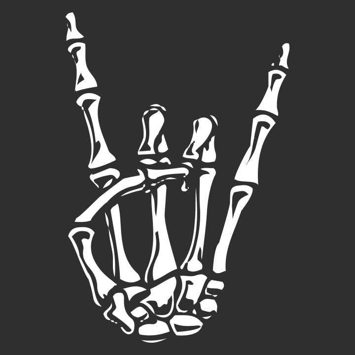 Rock On Skeleton Hand T-shirt à manches longues pour femmes 0 image