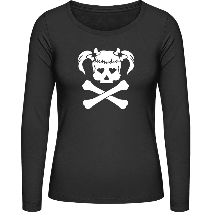 Lady Skull Women long Sleeve Shirt 0 image