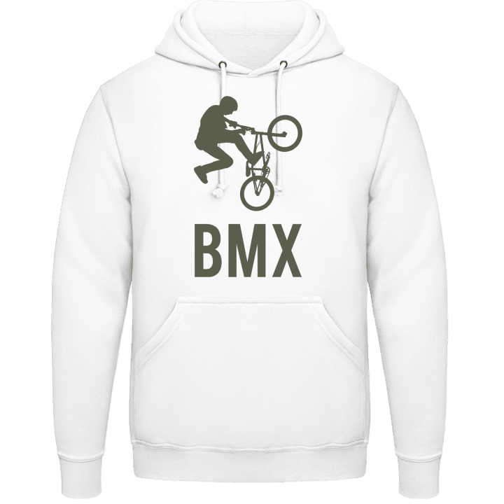 BMX Biker Jumping Felpa con cappuccio contain pic