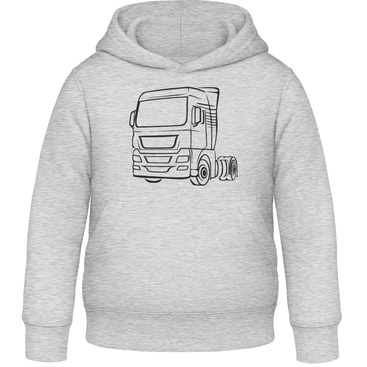 Truck Outline Kids Hoodie contain pic