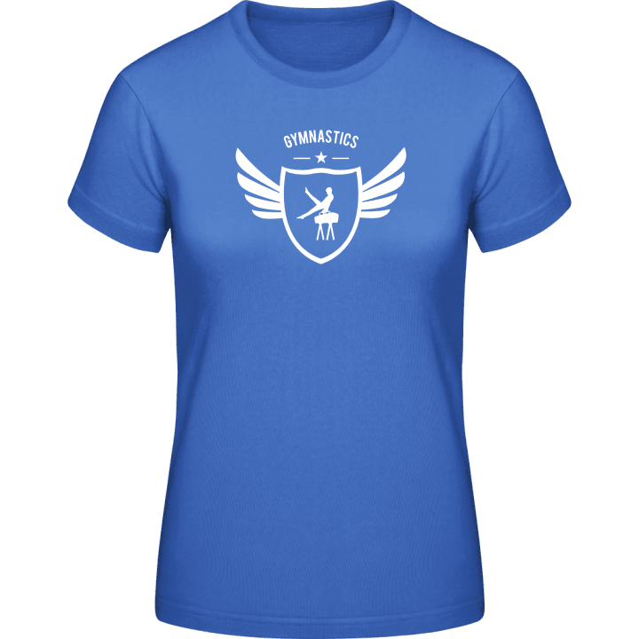 Gymnastics Pommel Horse Winged Vrouwen T-shirt contain pic