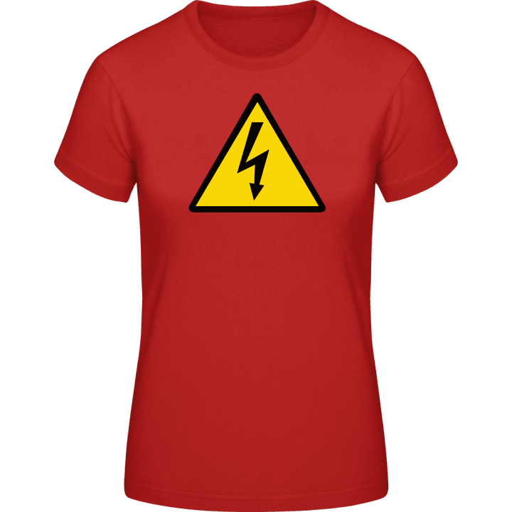 High Voltage T-skjorte for kvinner contain pic