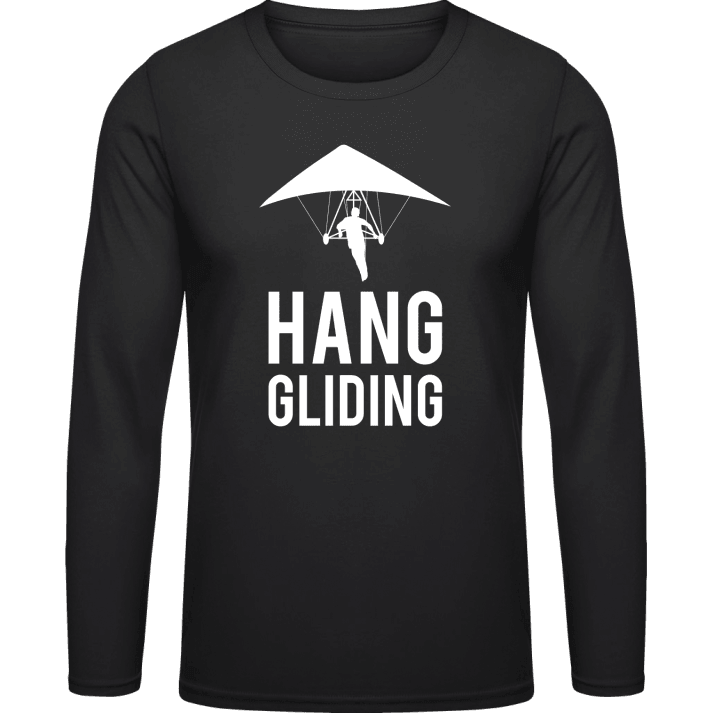 Hang Gliding Logo Langermet skjorte contain pic