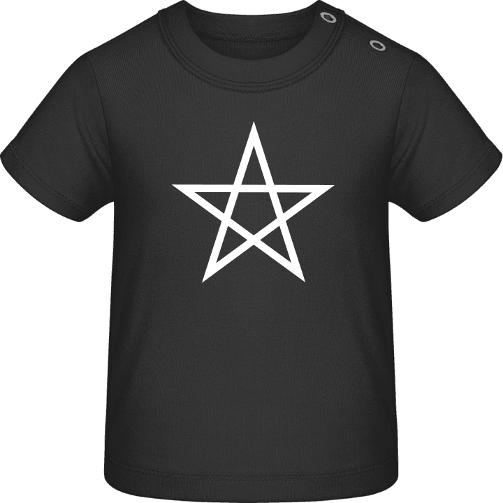 Pentagram T-shirt för bebisar contain pic