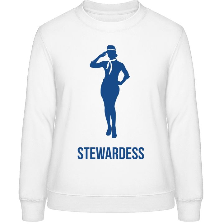 Stewardess Aviation Sweatshirt för kvinnor contain pic