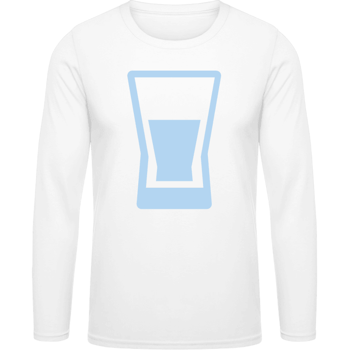 Vodka Glas T-shirt à manches longues contain pic