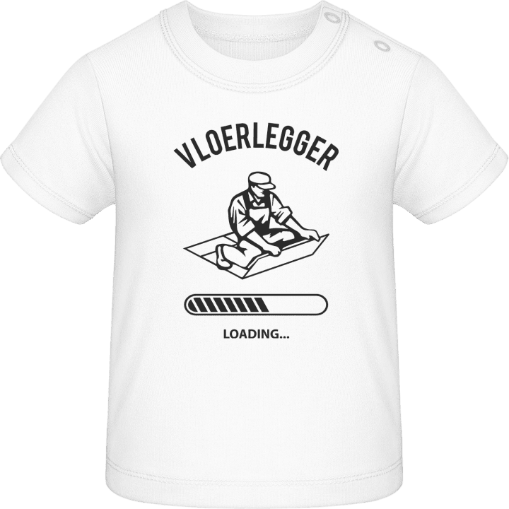 Vloerlegger loading T-shirt bébé contain pic