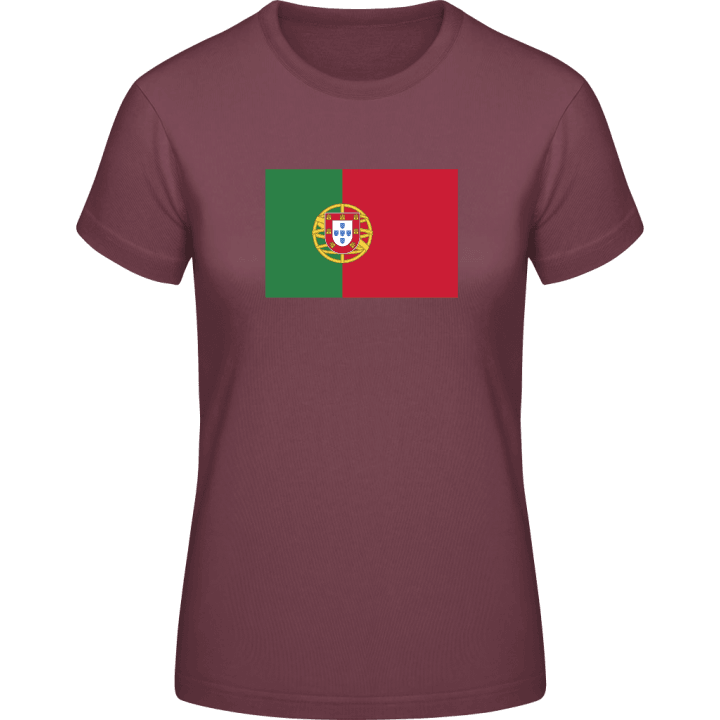 Flag of Portugal T-skjorte for kvinner contain pic