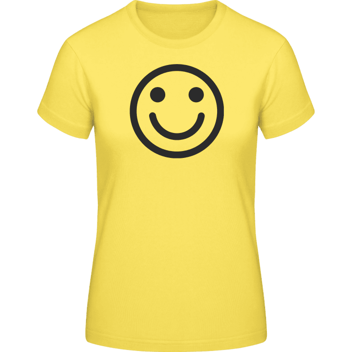 Smiley Face Camiseta de mujer contain pic