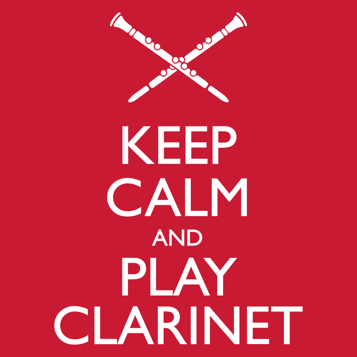 Keep Calm And Play Clarinet Hoodie för kvinnor 0 image