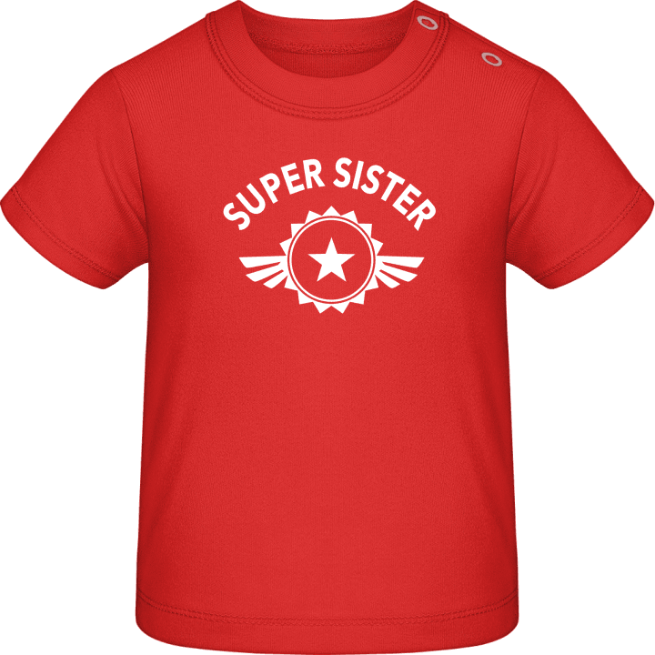 Super Sister T-shirt för bebisar contain pic