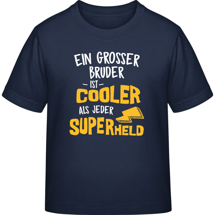 Ein grosser Bruder ist cooler als jeder Superheld T-skjorte for barn 0 image