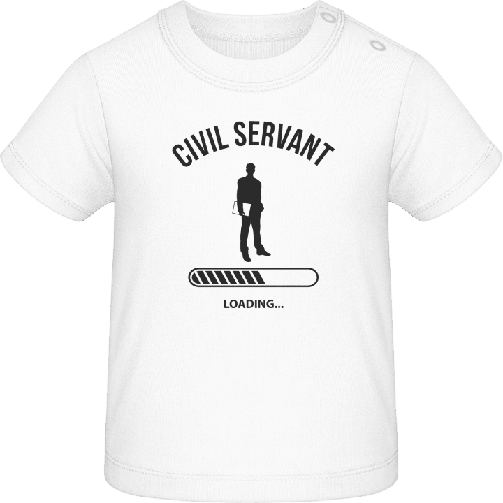 Civil Servant Loading T-shirt för bebisar contain pic
