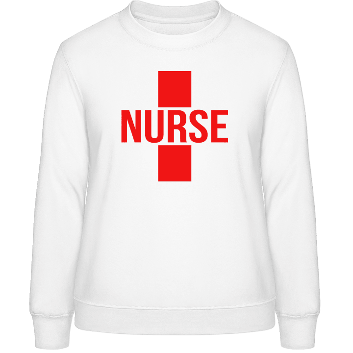 Nurse Cross Sweatshirt för kvinnor contain pic